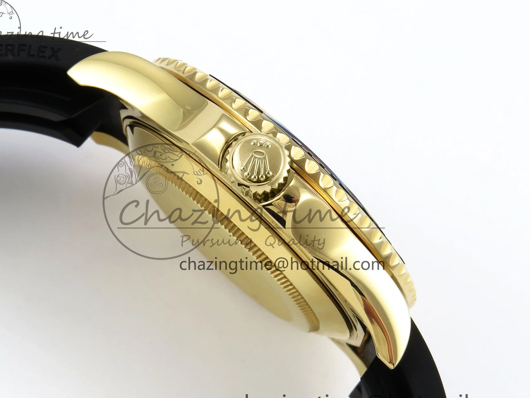 MiroTime 0121 Yacht-Master 226658 KF 1:1 Best Edition YG Wrapped on Oysterflex Strap VR3235 (Gen Weight) Classic 1626